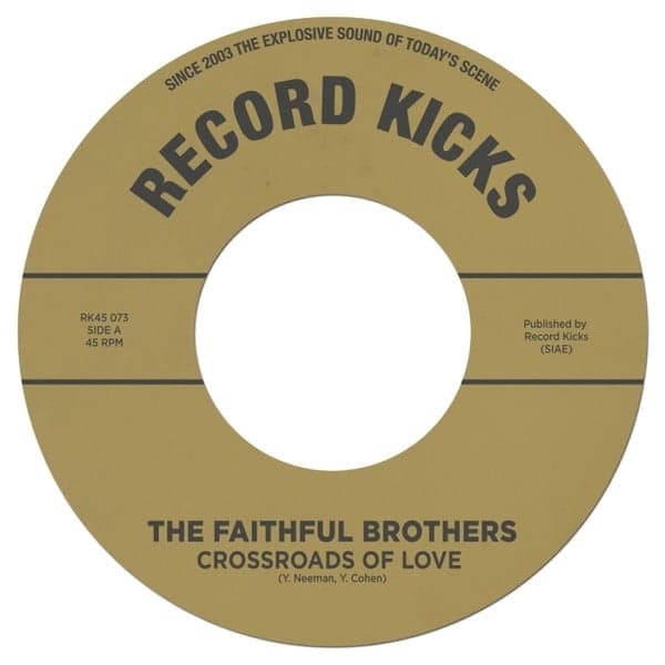 The Faithful Brothers - Crossroads Of Love (7" Single)