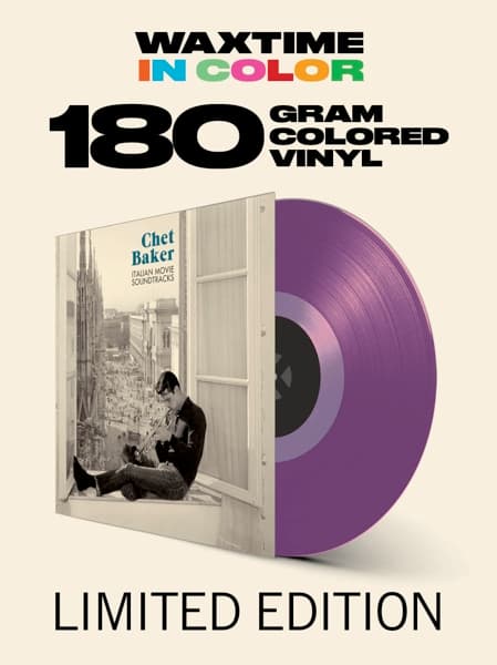 Chet Baker - Italian Movie Soundtracks (LP) (Coloured Vinyl) (Limited Edition)