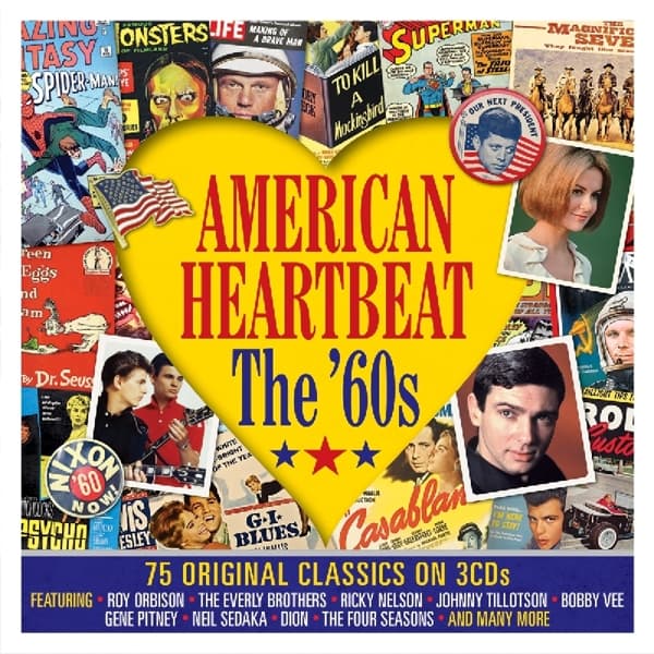 Various Artists - American Heartbeat - The 60's (3 CD)