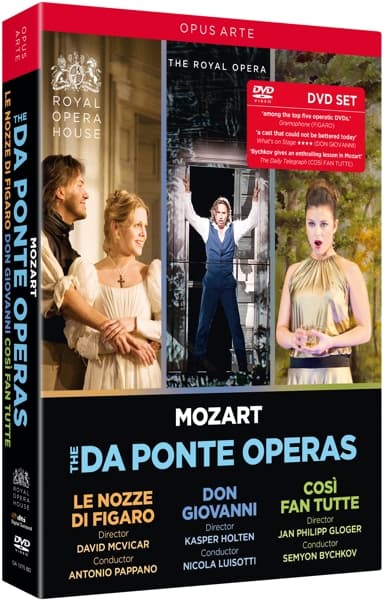 Royal Opera House Nicola Luisot - The Da Ponte Operas (5 DVD)