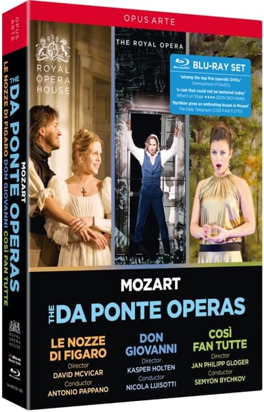 Royal Opera House Nicola Luisot - The Da Ponte Operas (4 Blu-ray)