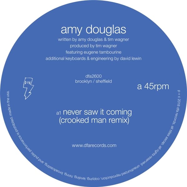Amy Douglas - Never Saw It Coming (12" Single)