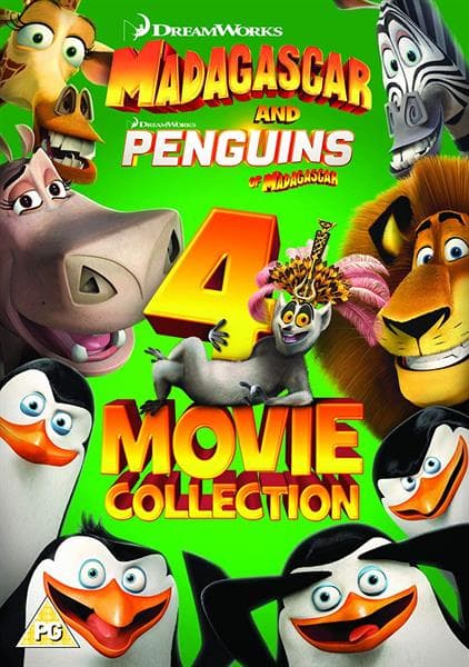 Madagascar/ Escape 2 Africa/europes Most Wanted/penguins Of Madagascar - 2018 Artwork Refresh (Import)