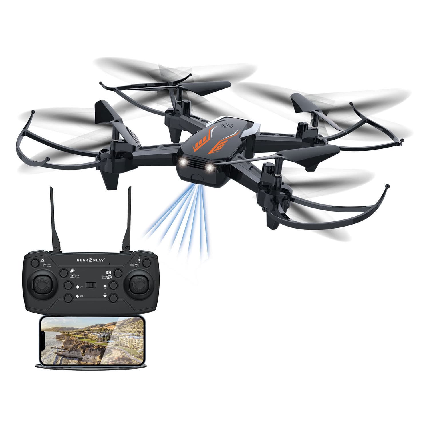 Gear 2 Play - R/c Drone Gear2play - First Person View Urben  Drone