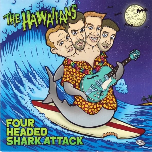 Hawaiians - Four Headed Shark Attack (7" Single)