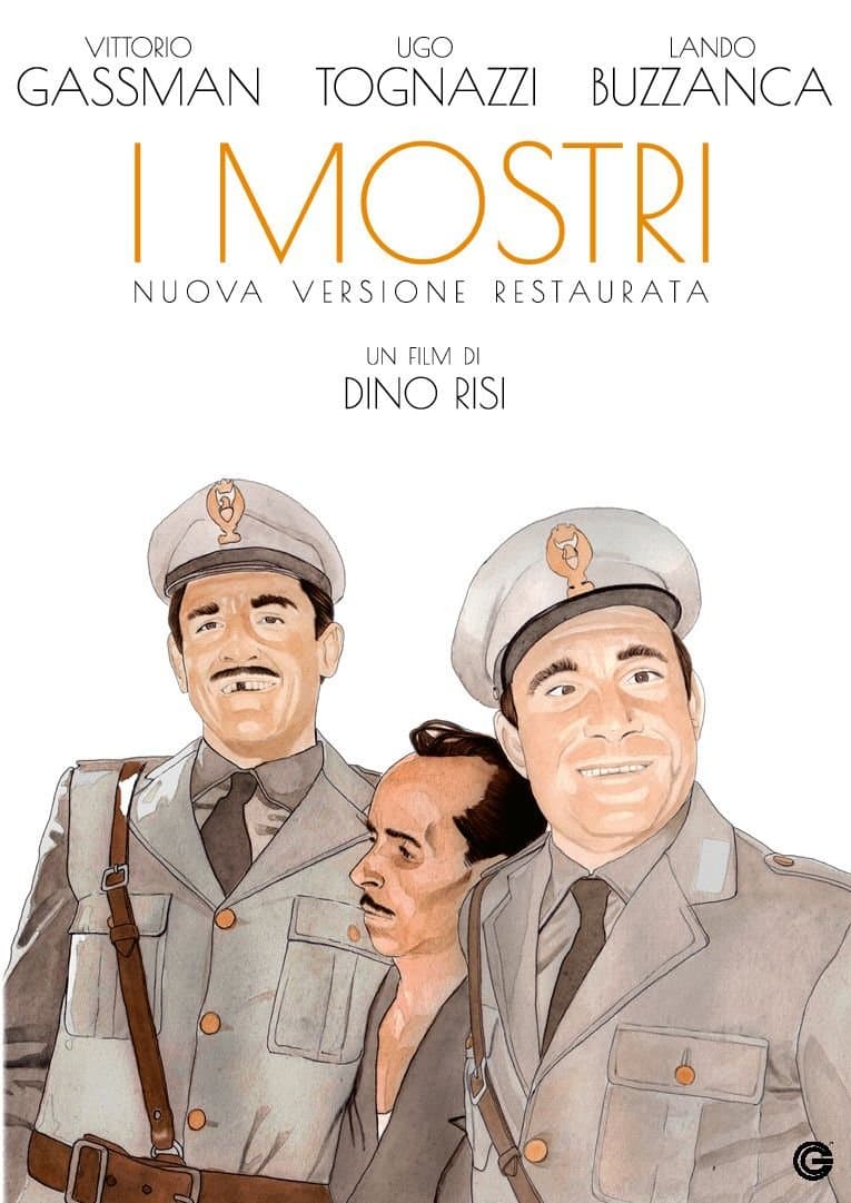 Gassman,tognazzi,merlini,buzzanca,mase,mercier - I Mostri - Nuova Edizione