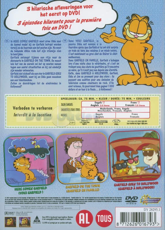 Garfield as himself (DVD)