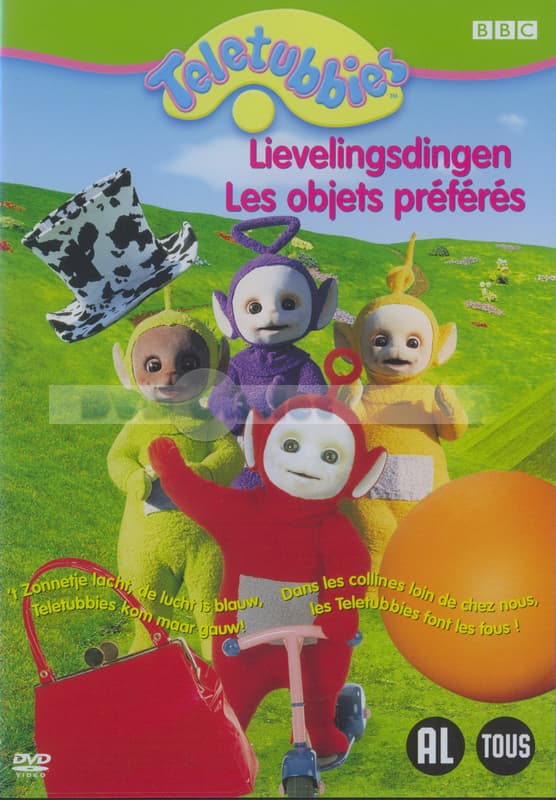 Teletubbies-lievelingsdingen (DVD)