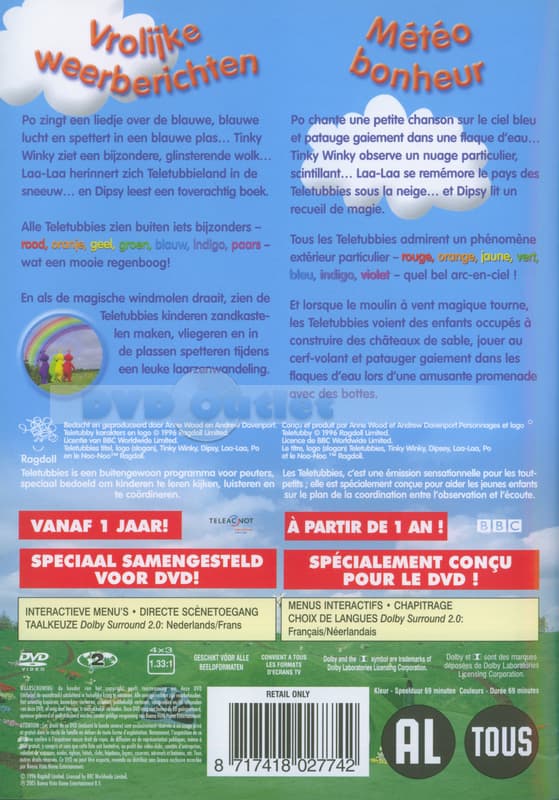 Teletubbies-vrolijke weerberichten (DVD)