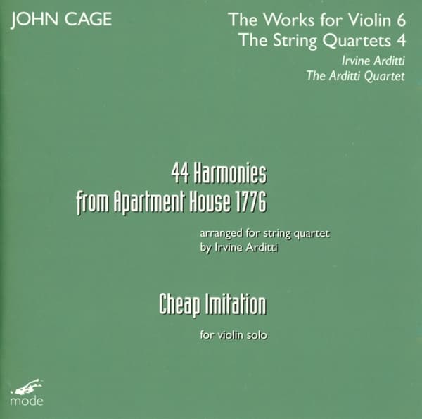Arditti Quartet - John Cage: Cage Edition 33-The Works For Violin 6 (2 CD)