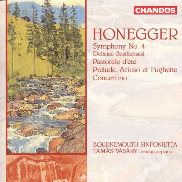 Timothy Carey,Tamás Vasary, Bournemouth Sinfonietta - Honegger: Symphony No. 4 (CD)