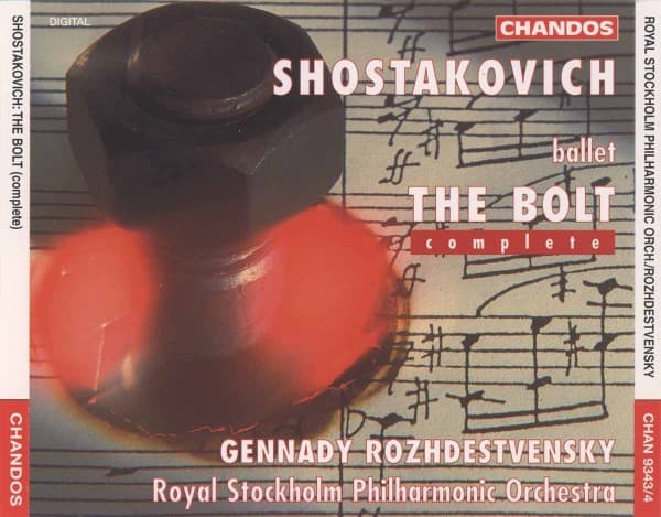 Royal Stockholm Philharmonic Orchestra - Shostakovich: The Bolt (2 CD)