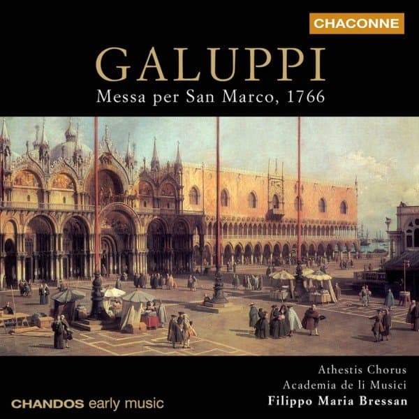 Athestis Chorus, Academia De Li Musici - Galuppi: Concerto in D major | Gloria | Concerto in G minor | Credo (CD)