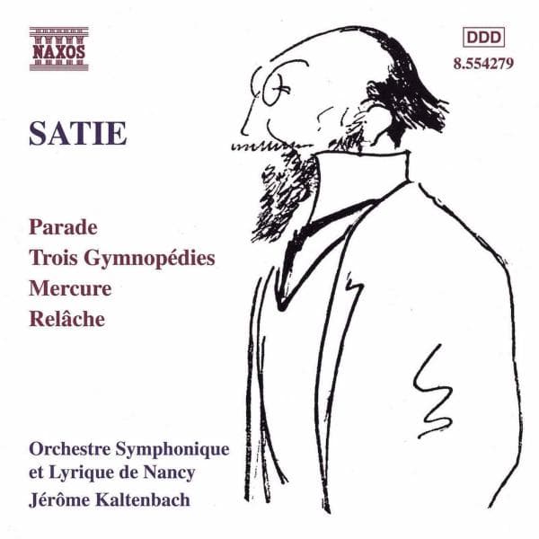 Orchestre Symphonique Et Lyrique De Nancy - Satie: Parade | Trois Gymnopedies | Mercur (CD)