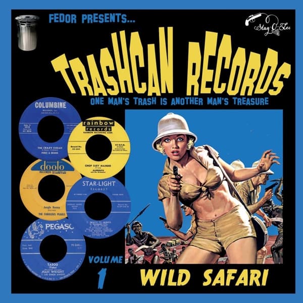 Various Artists (Trash Can Records 01) - Trashcan Records Volume 1 - Wild Safari (10" LP)