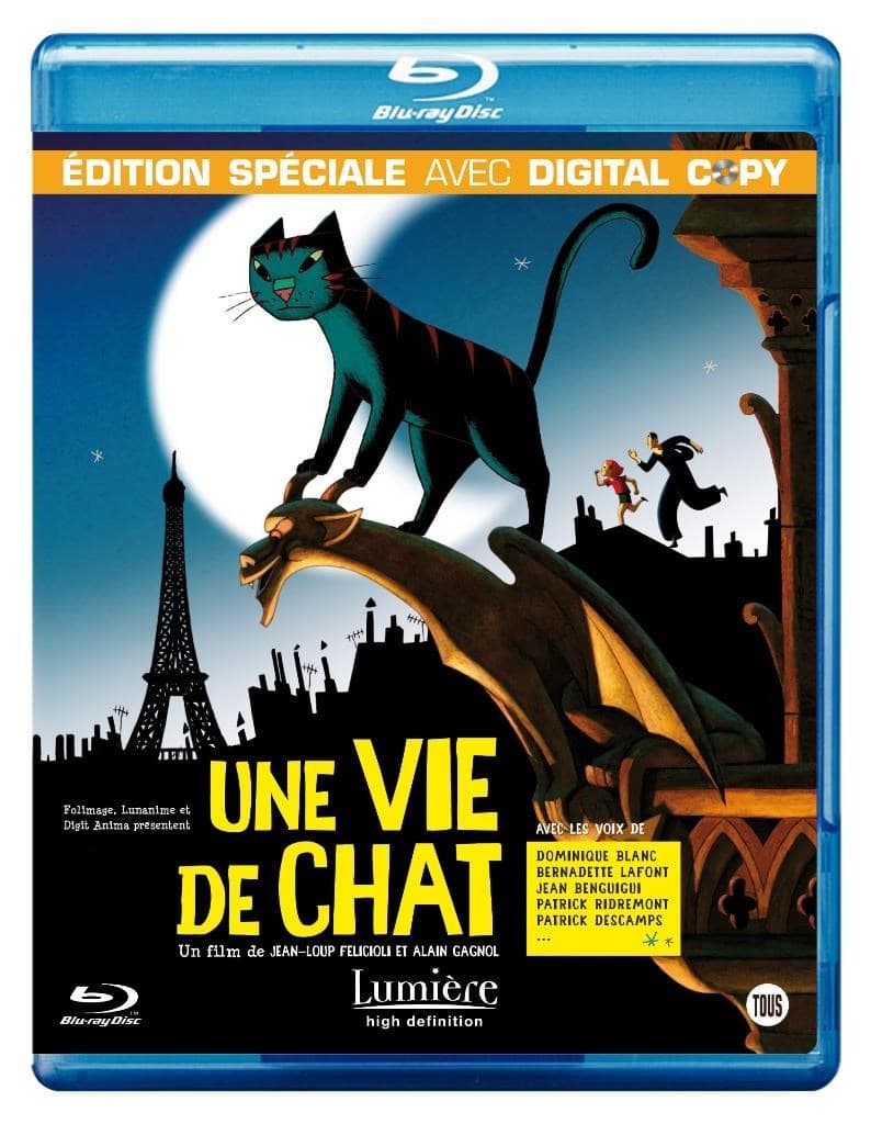 Une Vie de Chat (French Version) (Blu-ray) (Import geen NL ondertiteling)