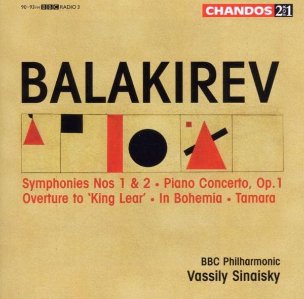 Howard Shelley, BBC Philharmonic Orchestra - Balakirev: Symphonies Nos 1 & 2 | Piano Concerto | 'King Lear' | In Bohemia | Tamara (2 CD) (Remastered)