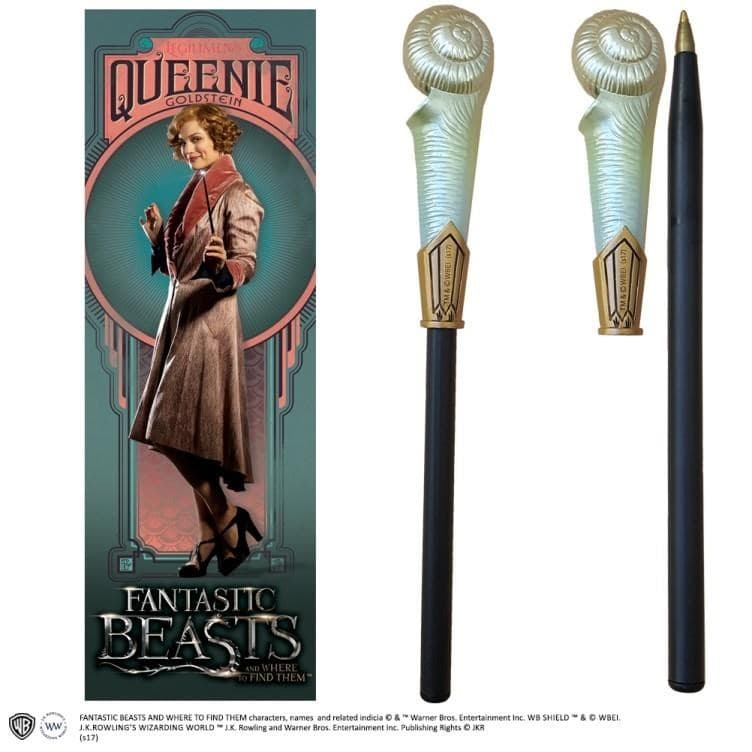 Fantastic Beasts - Queenie Goldstein toverstaf pen and boekenlegger
