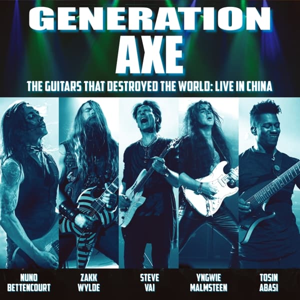 Generation Axe - The Guitars That Destroyed The World: Live In China (CD)