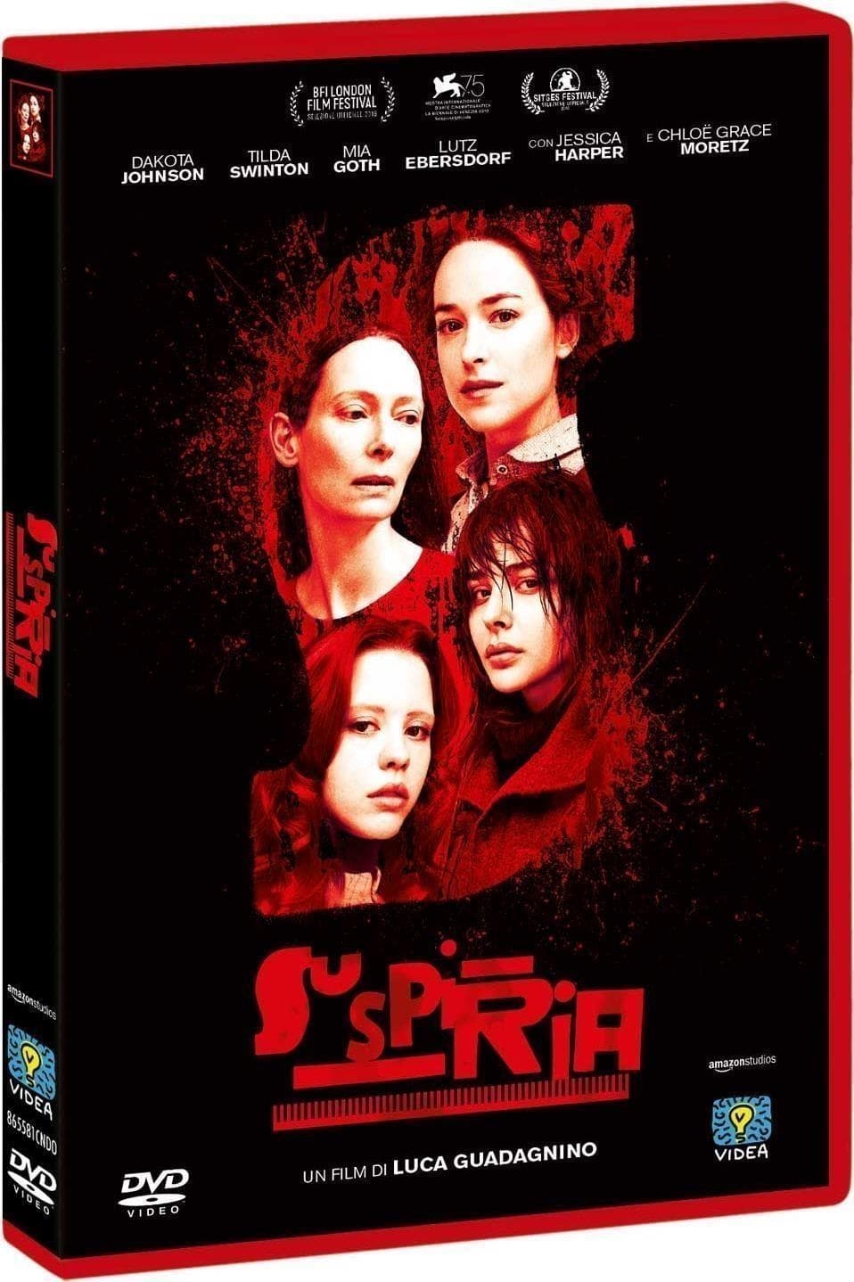 Johnson,moretz,swinton,hick - Suspiria (2019) + 4 Card Da Collezione