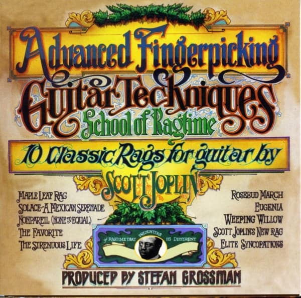 Various Artists - Advanced Fingerpicking Guitar Techniques (School Of Ragtime - 10 Classic Rags For Guitar By Scott Joplin) (CD)
