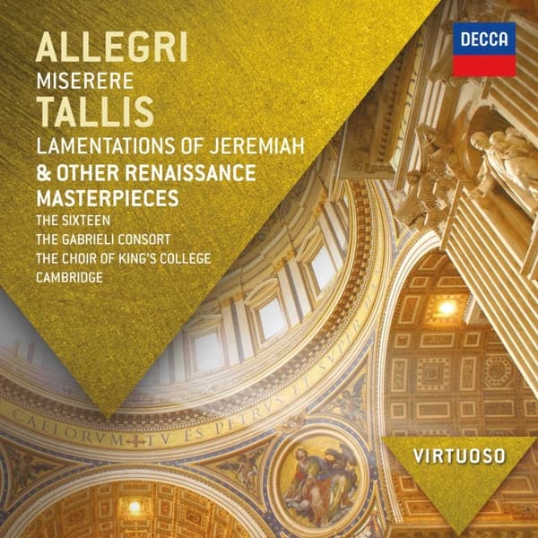 The Sixteen, Gabrieli Consort, The Choir Of King's College - Allegri: Miserere | Lamentations Of Jeremiah & Other Renaissance Masterpieces (CD) (Virtuose)