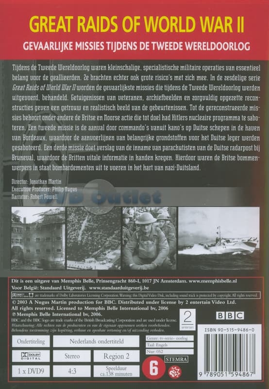 Great raids of world war II (DVD)