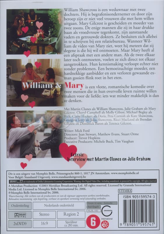 William & Mary - Seizoen 1 (DVD)