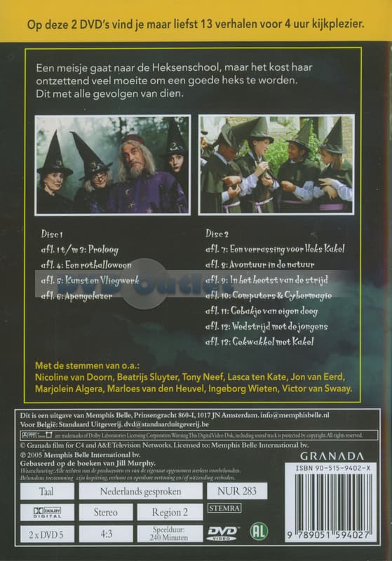 Hopeloze heks 1-kunst en vliegwerk (DVD)