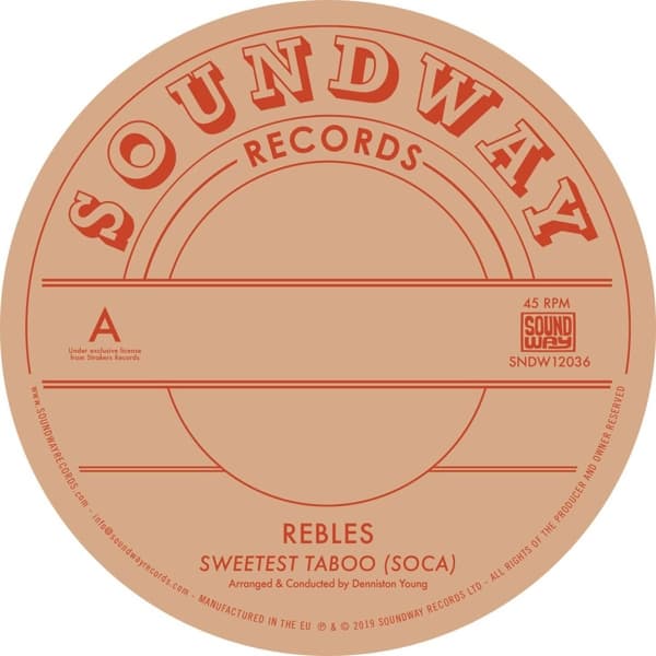 Rebles - Sweetest Taboo (Soca) (12" Single)