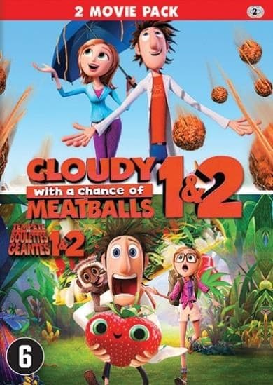 Cloudy With A Chance Of Meatballs 1&2 (DVD)