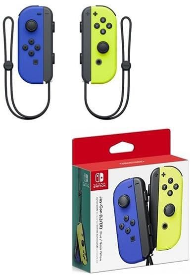 Nintendo Switch - Joy con pair (Blauw-geel)