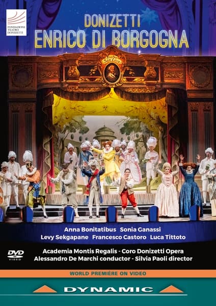 Anna Bonitatibus, Sonia Ganassi, Coro Donizetti - Enrico Di Borgogna (DVD)