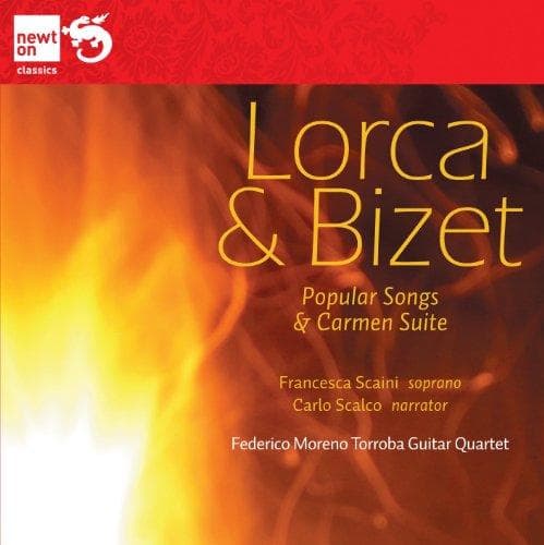 Francesca Scaini, Carlo Scalco, Federico Moreno Torroba Guitar Quartet - Lorca & Bizet: Popular Songs & Carmen Suite (CD)