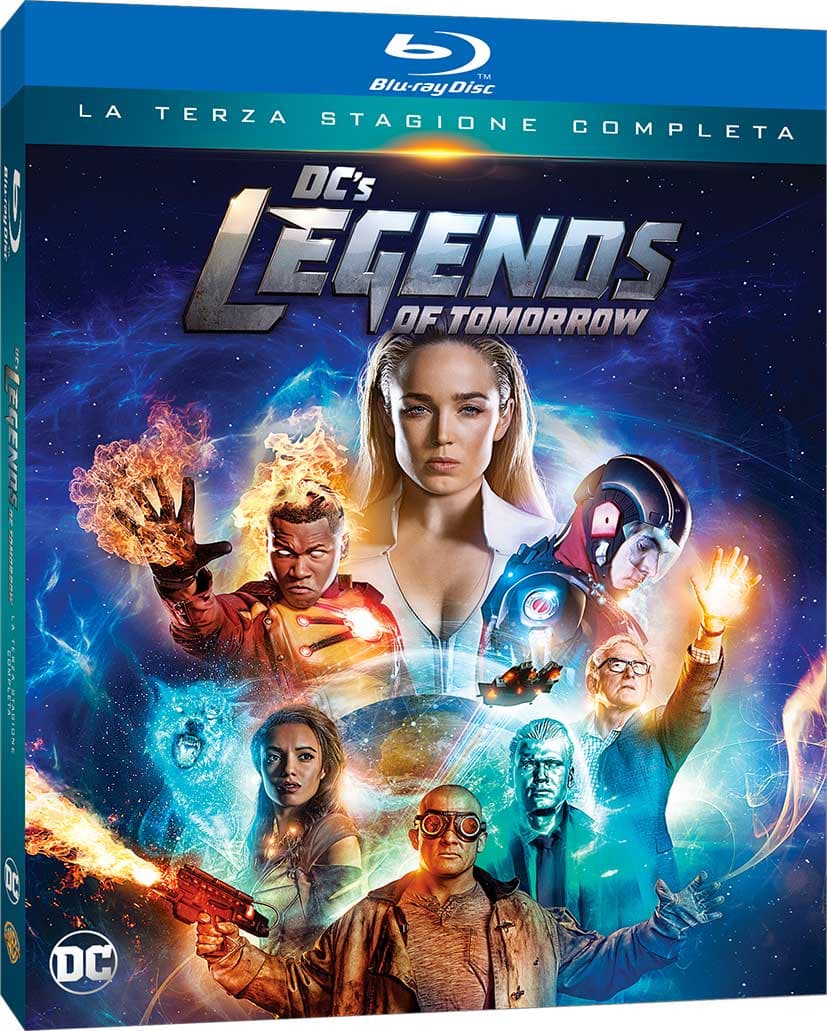 Garber,routh,lotz,drameh,pemberton,purcell - Dc's Legends Of Tomorrow St.3 (box 3 Br)