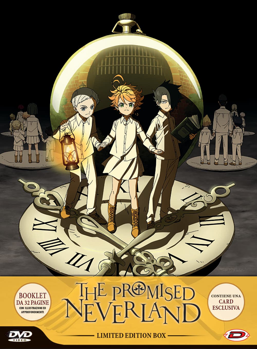 Promised Neverland (the) - Limited Edition Box (eps 01-12) (3 Dvd) - (italian Import)