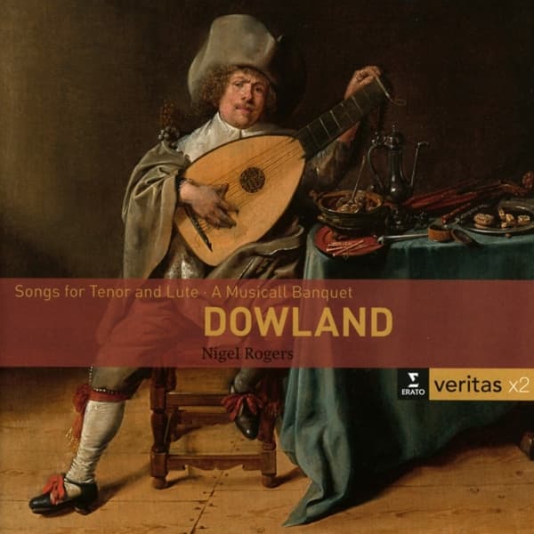 Nigel Rogers, Paul O'Dette - Dowland: Songs For Tenor And Lute - A Musicall Banquet (2 CD)