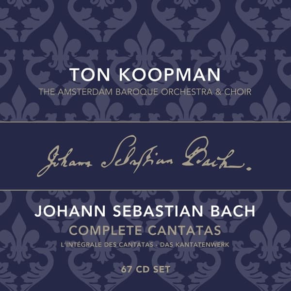 The Amsterdam Baroque Orchestra & Ton Koopman - J.S. Bach: Complete Bach Cantatas Vol. 1-22 (67 CD) (Limited Edition) Deluxe Edition)
