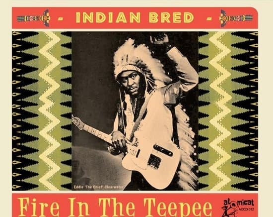 Various Artists - Indian Bred - Fire In The Teepee (A Rockin' Look At Native-American Born Artists) (CD)