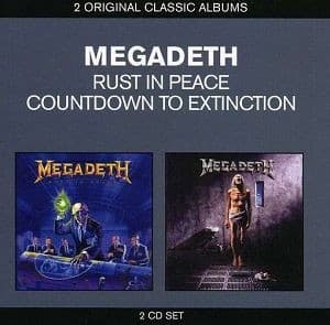Megadeth - Rust In Peace / Countdown To Extinction (2 CD)