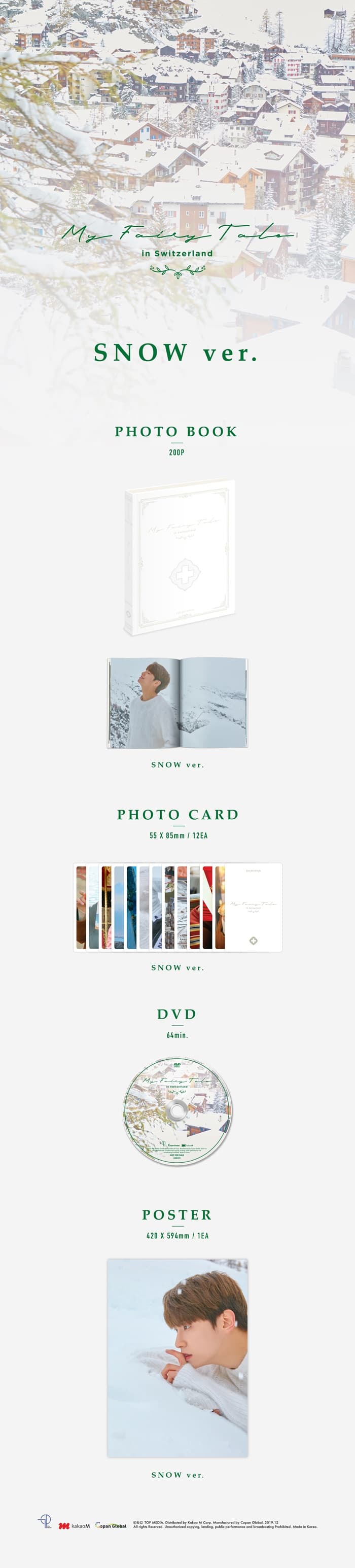 Lee Jim Hyuk - My Fairytale In Switzerland (snow Version) (Import)