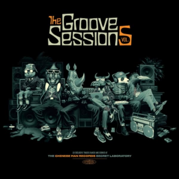 Chinese Man, Scratch Bandits Crew, Baja Frequencia - The Groove Sessions Vol. 5 (2 LP) (Coloured Vinyl)