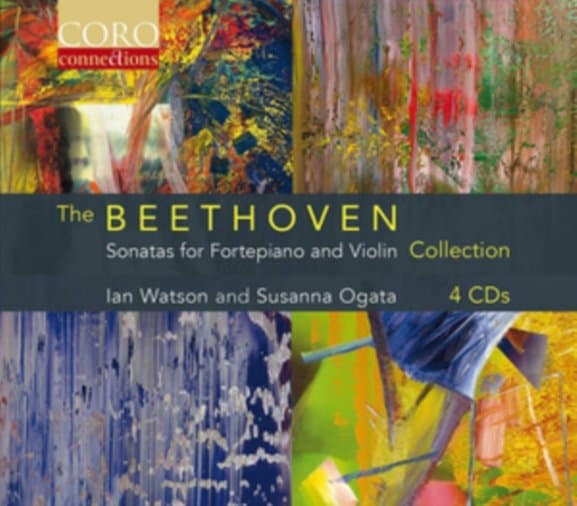 Ian Watson & Susanna Ogata - Beethoven: Sonatas For Fortepiano And Violin (4 CD)