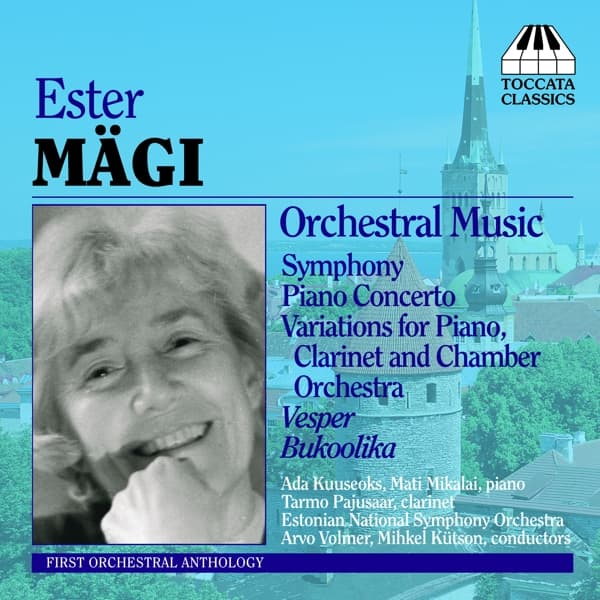 Ada Kuuseoks, Mati Mikalai, Tarmo Pajusaar, Estonian National Symphony Orchestra, Arvo Volmer, Mihkel Kütson - Mägi: Orchestral Music (CD)