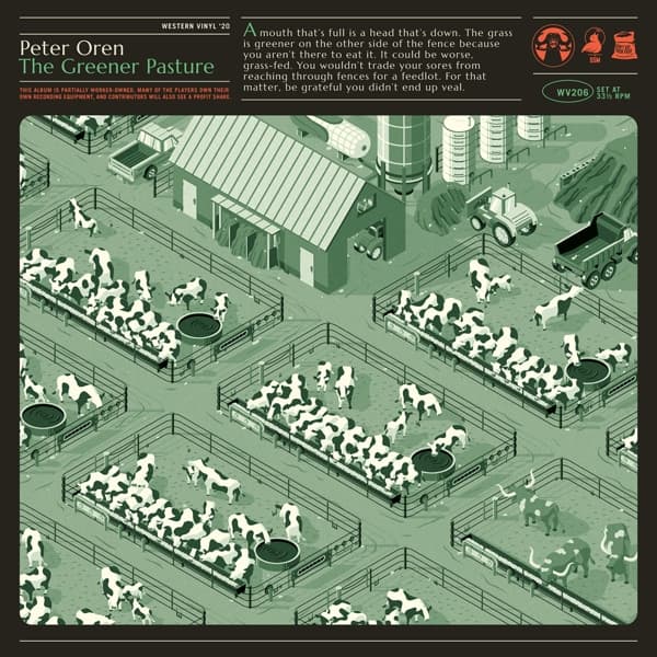 Peter Oren - The Greener Pasture (LP) (Coloured Vinyl) (Limited Edition)