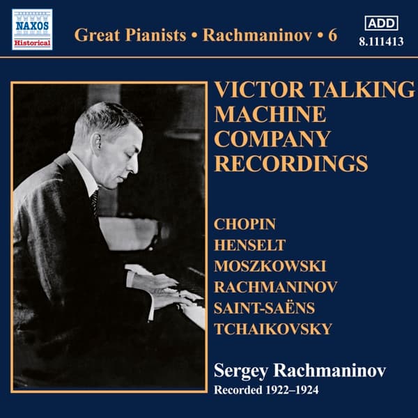 Sergei Vasilyevich Rachmaninoff, Philadelphia Orchestra, Leopold Stokowski - Solo Piano Recordings 6 (CD)
