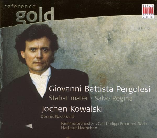 Jochen Kowalski, Raphael Alpermann, Kammerorchester Carl Philipp Emanuel Bach, Hartmut Haenchen, Dennis Naseband - Pergolesi: Stabat Mater | Salve Regina (CD)