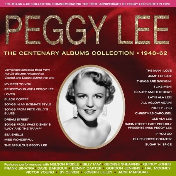 Peggy Lee - Centenary Albums Collection 1948-62 (4 CD)