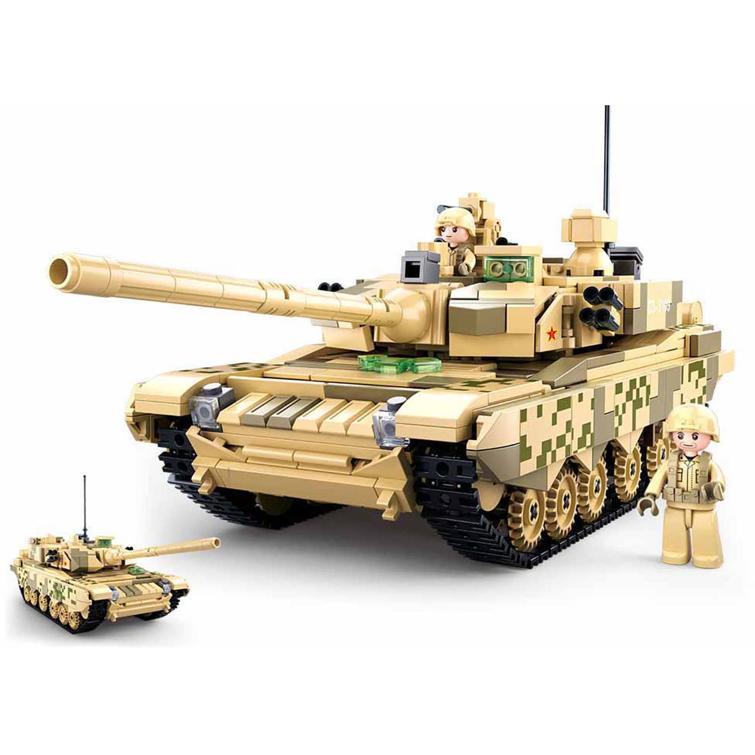 Sluban Battle Tank - 893dlg.