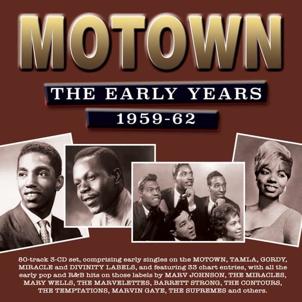 Various Artists - Motown (The Early Years 1959-62) (3 CD)